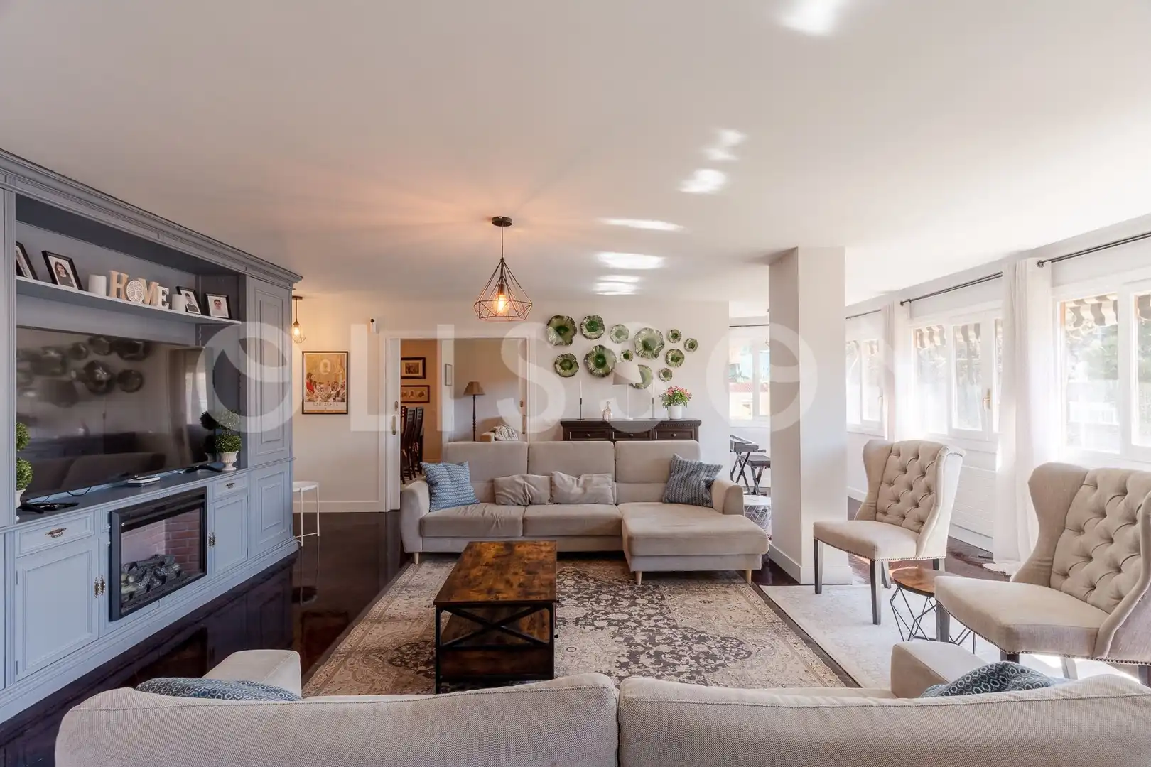 Living room of Duplexes for sale in  Madrid Capital  with Air Conditioner, Heating and Storage room