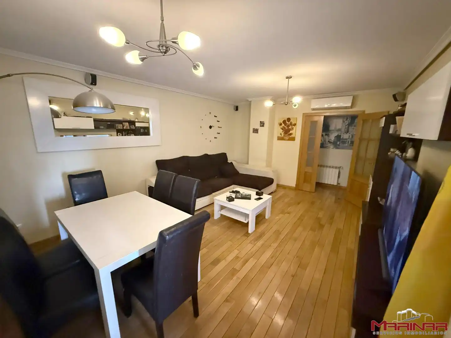 Living room of Flat for sale in Seseña  with Air Conditioner, Heating and Storage room