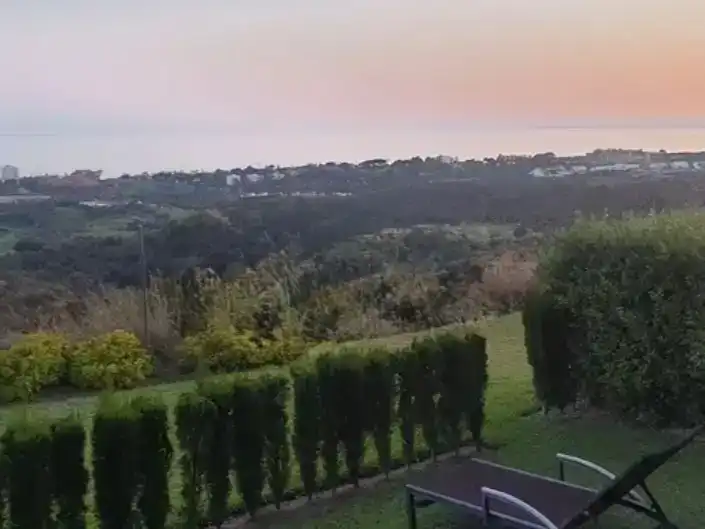 Exterior view of Flat for rent in Marbella  with Air Conditioner, Private garden and Swimming Pool