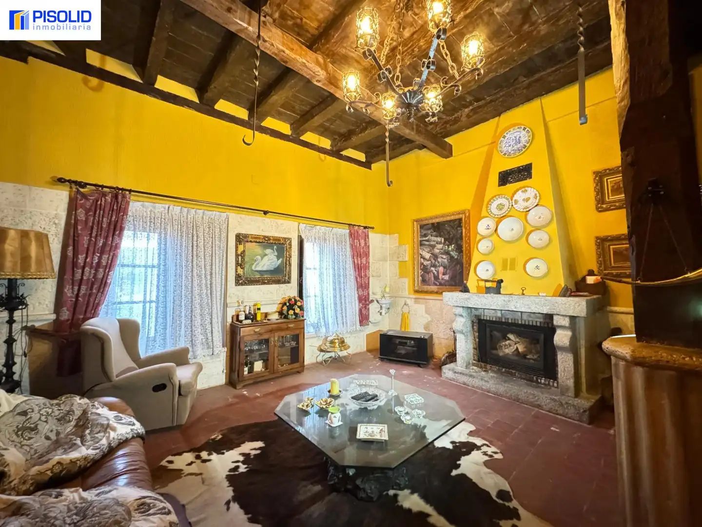 Sala d'estar de Finca rústica en venda en Rueda