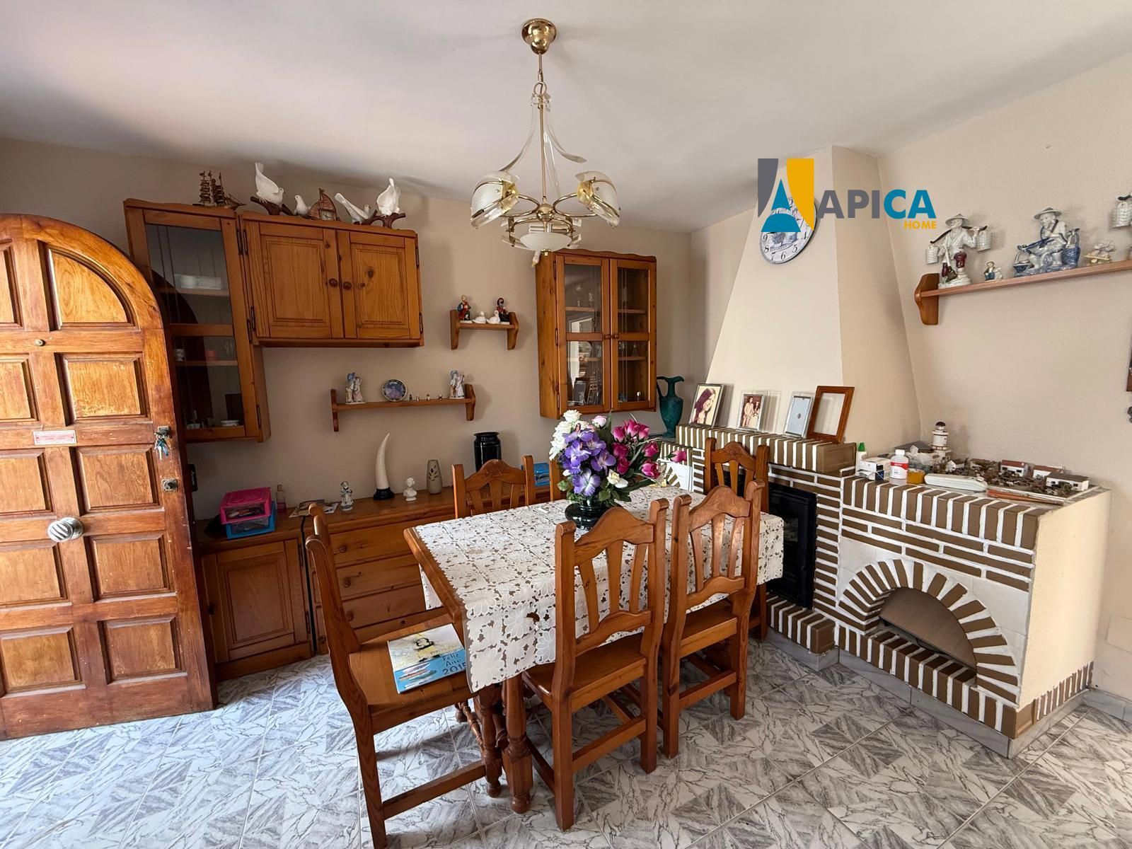 Dining room of Single-family semi-detached for sale in Algeciras  with Storage room