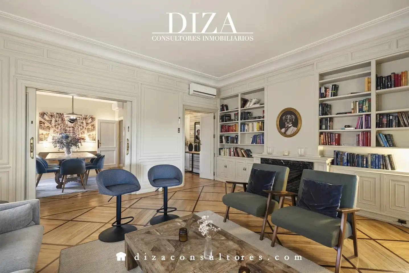Sala d'estar de Pis de lloguer en Madrid amb Aire condicionat, Calefacció i Terrassa