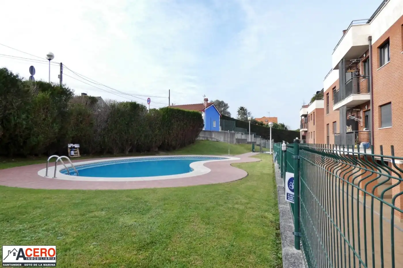 Swimming pool of Flat for rent in Santa Cruz de Bezana  with Heating, Parquet flooring and Furnished