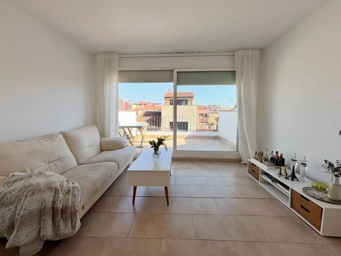 Living room of Houses for sale in Sabadell  with Air Conditioner, Terrace and Balcony