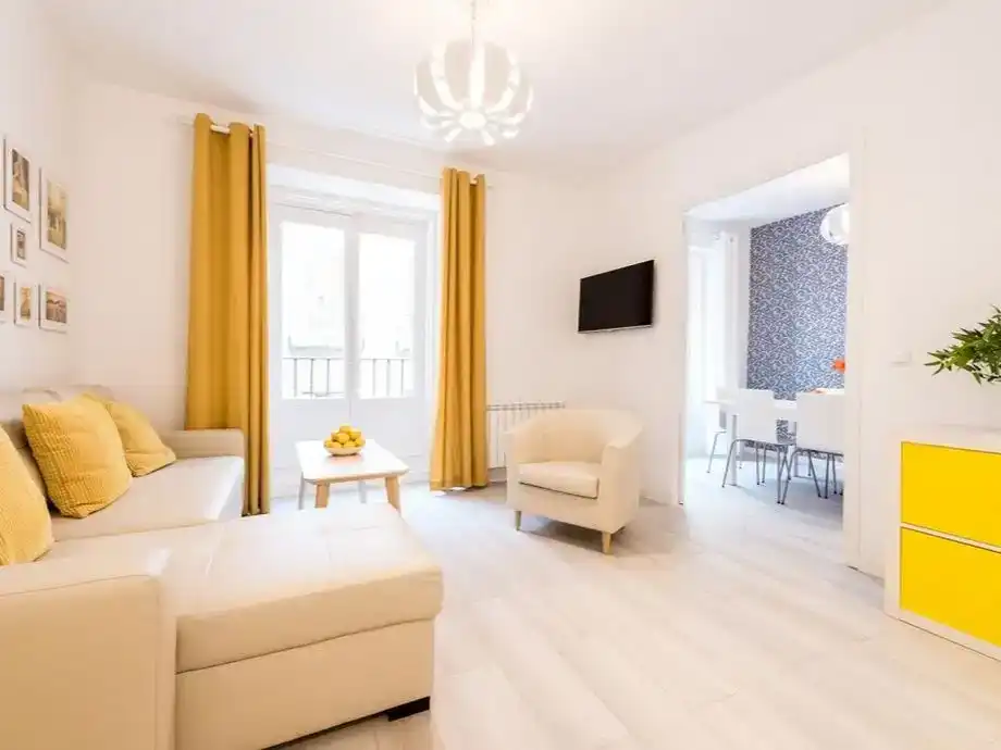 Living room of Apartments for share in Castelldefels  with Parquet flooring, Storage room and Furnished