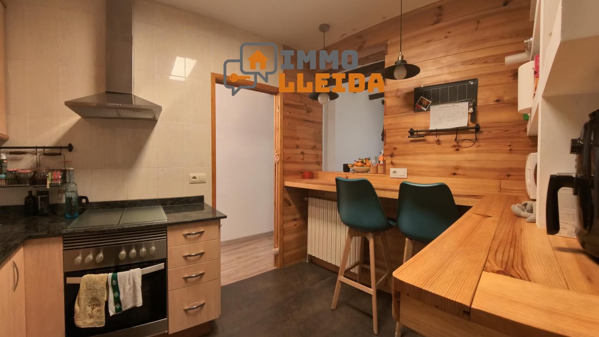 Kitchen of Single-family semi-detached for sale in Ponts  with Heating, Terrace and Oven