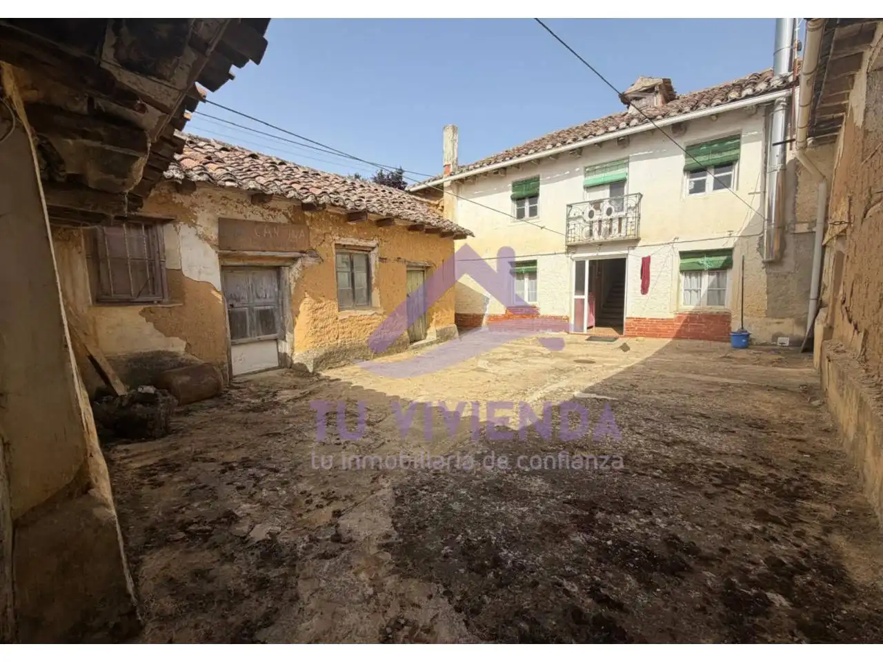 Vista exterior de Casa o xalet en venda en Villanuño de Valdavia