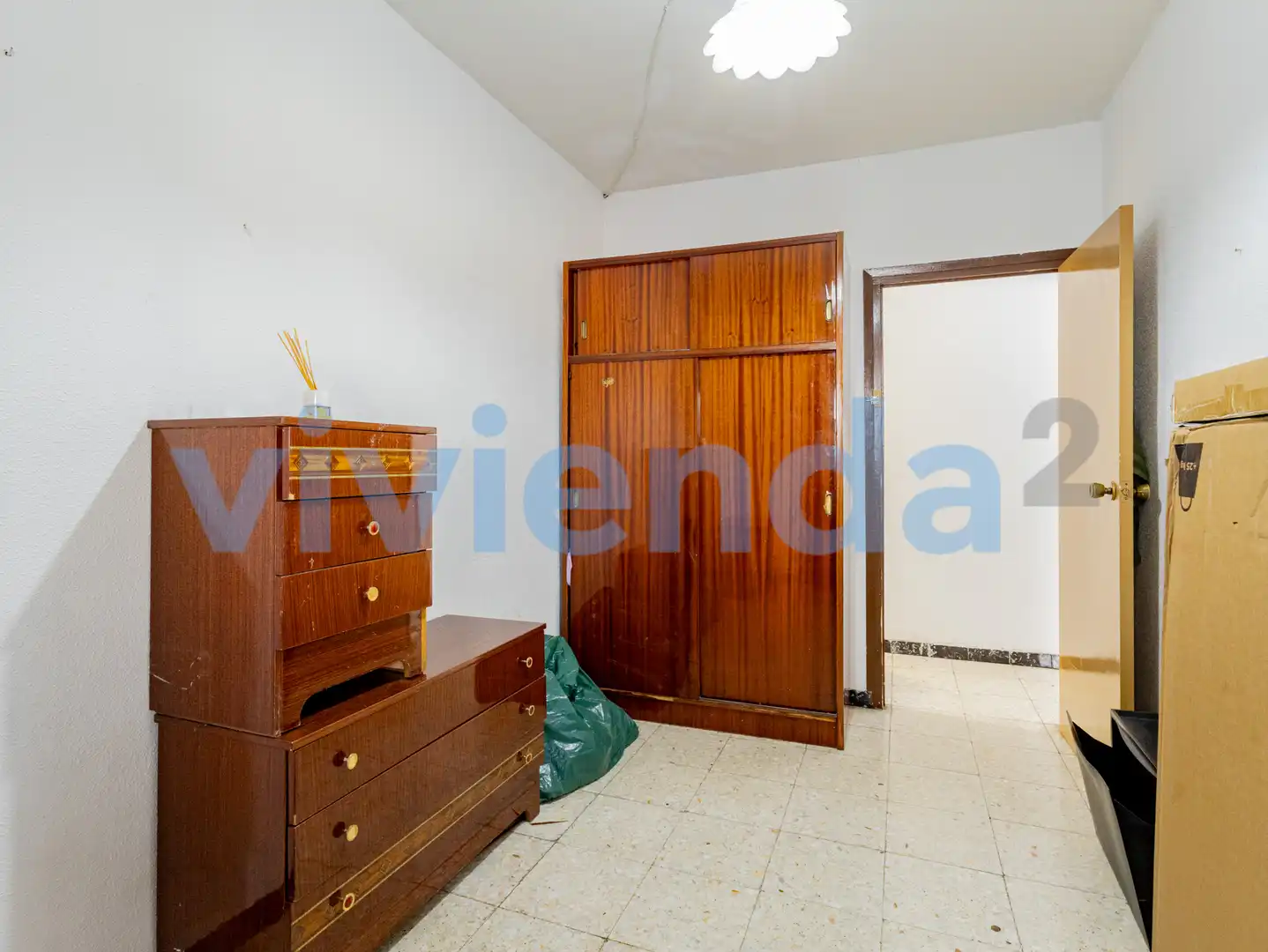 Bedroom of Flat for sale in Madrid  with Heating, Terrace and Balcony