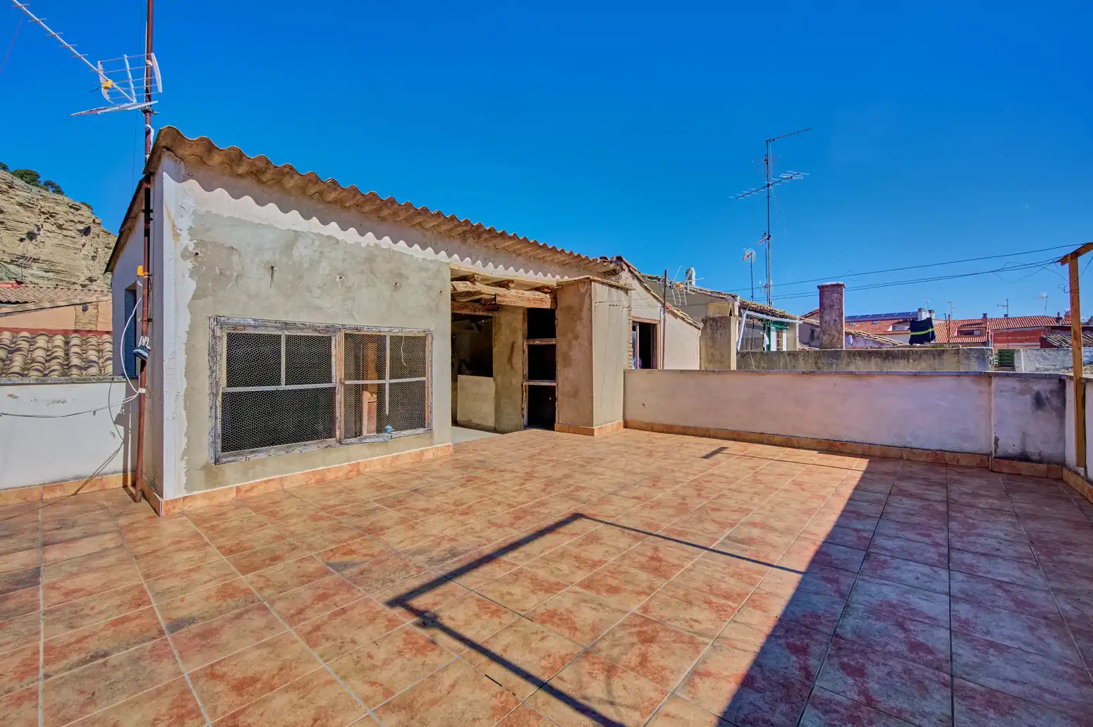 Terraza de Casa o chalet en venta en Falces con Calefacción, Parquet y Terraza