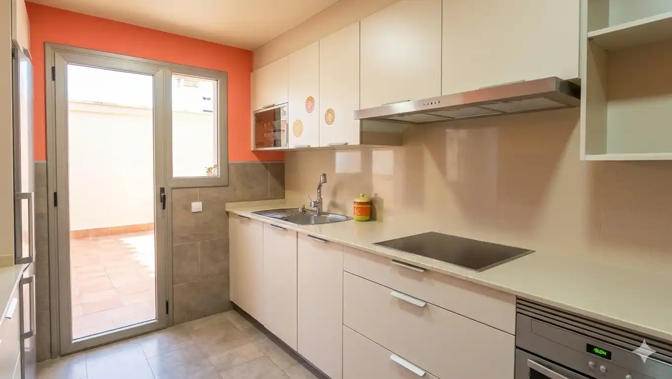 Cocina de Piso en venta en El Vendrell con Aire acondicionado, Calefacción y Terraza