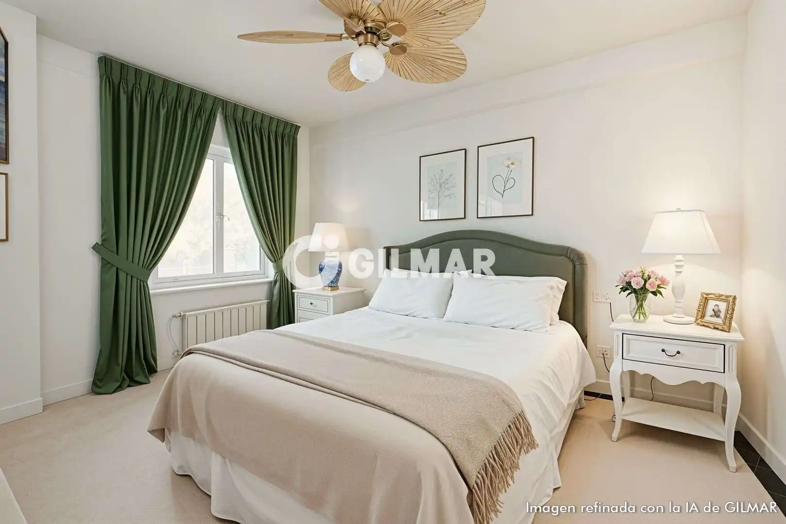 Bedroom of Flat for sale in Madrid  with Heating and Private garden