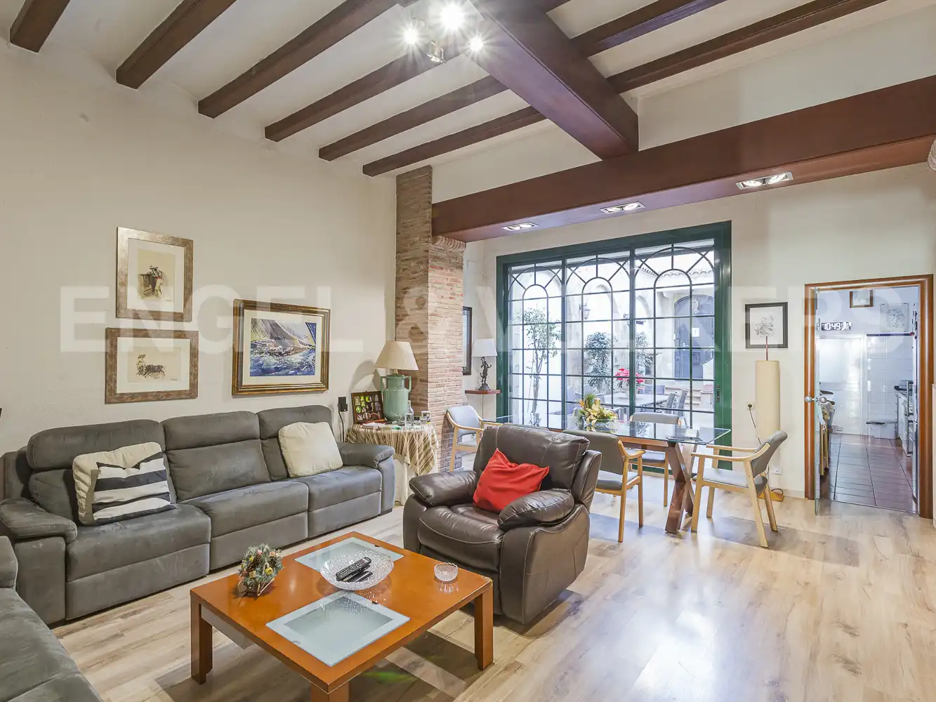 Living room of Houses for sale in El Masnou  with Heating, Terrace and Storage room