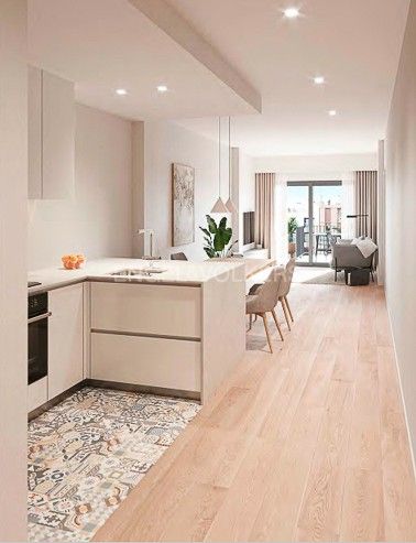Kitchen of Attic for sale in  Barcelona Capital  with Air Conditioner, Heating and Private garden