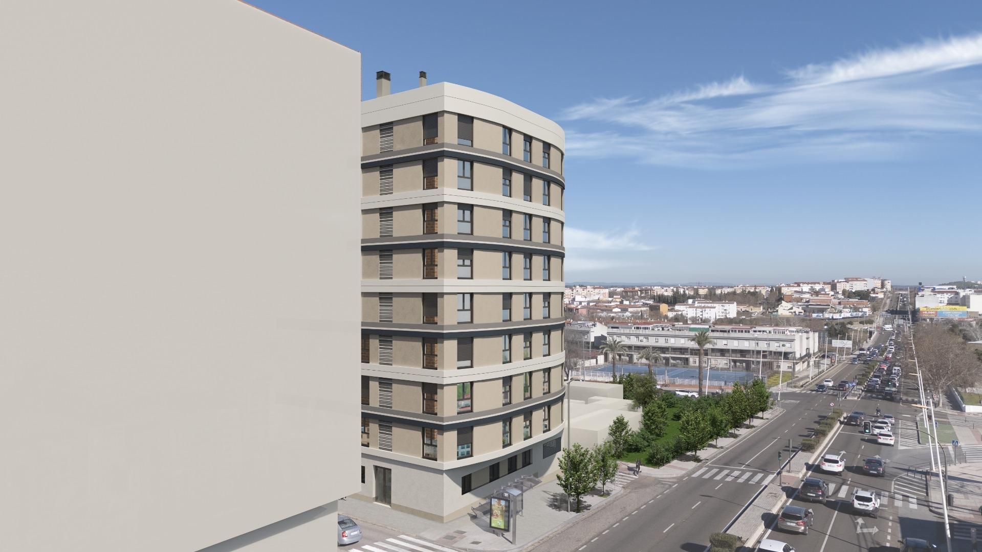 Vista exterior de Estudi en venda en Badajoz Capital amb Calefacció