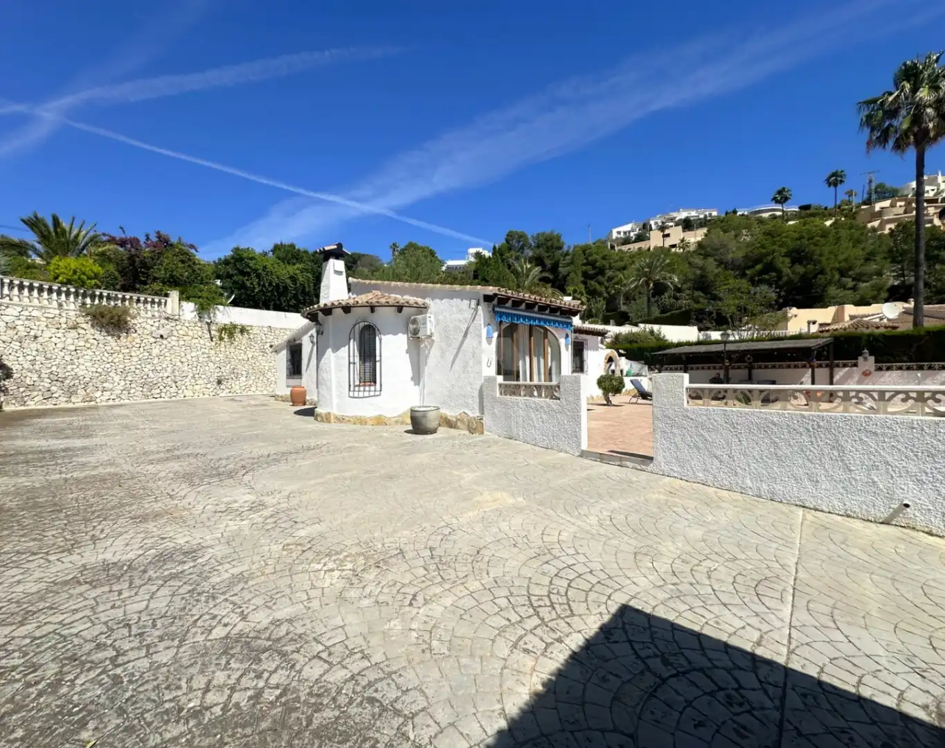 Exterior view of Houses for sale in Moraira  with Air Conditioner, Heating and Private garden