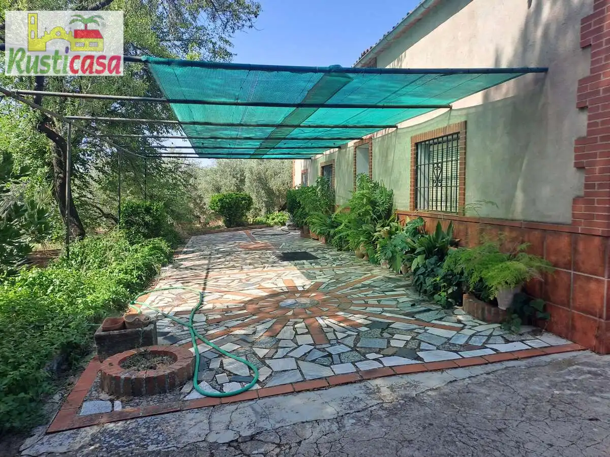 Terrassa de Casa o xalet en venda en Guarromán amb Traster, Piscina i Moblat