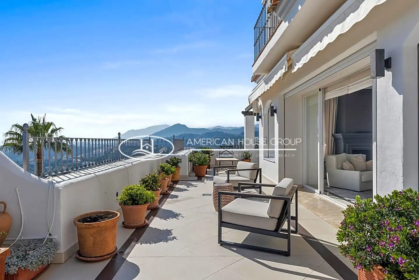 Terraza de Dúplex en venta en Benahavís con Aire acondicionado y Terraza