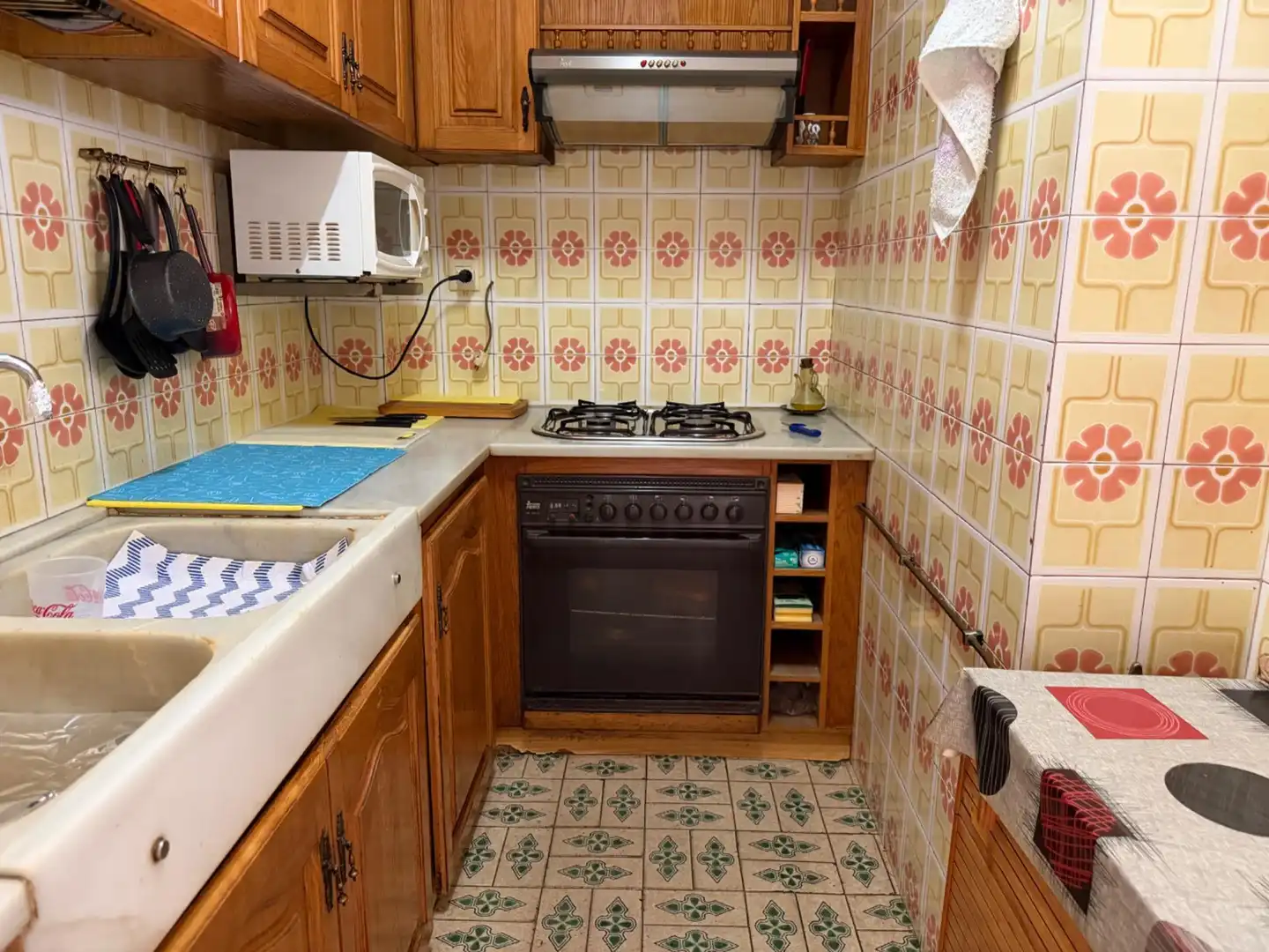 Cuina de Planta baixa en venda en Mataró amb Aire condicionat, Terrassa i Balcó