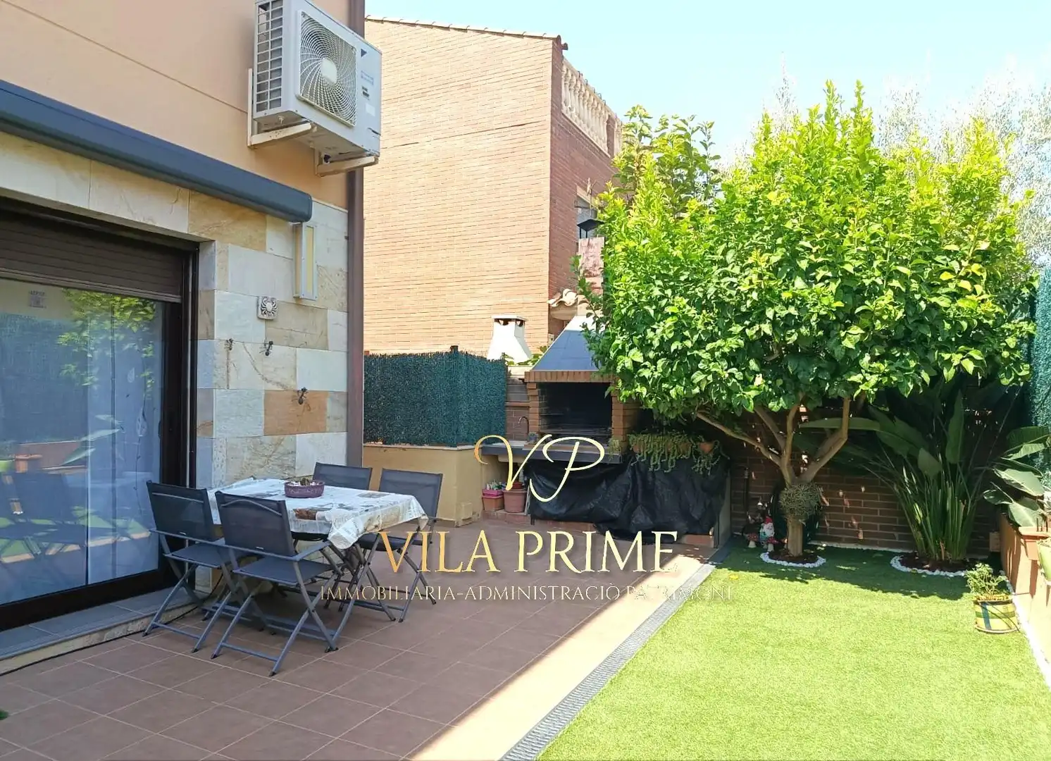 Terrace of Detached homes for sale in Vilassar de Dalt  with Air Conditioner, Heating and Private garden
