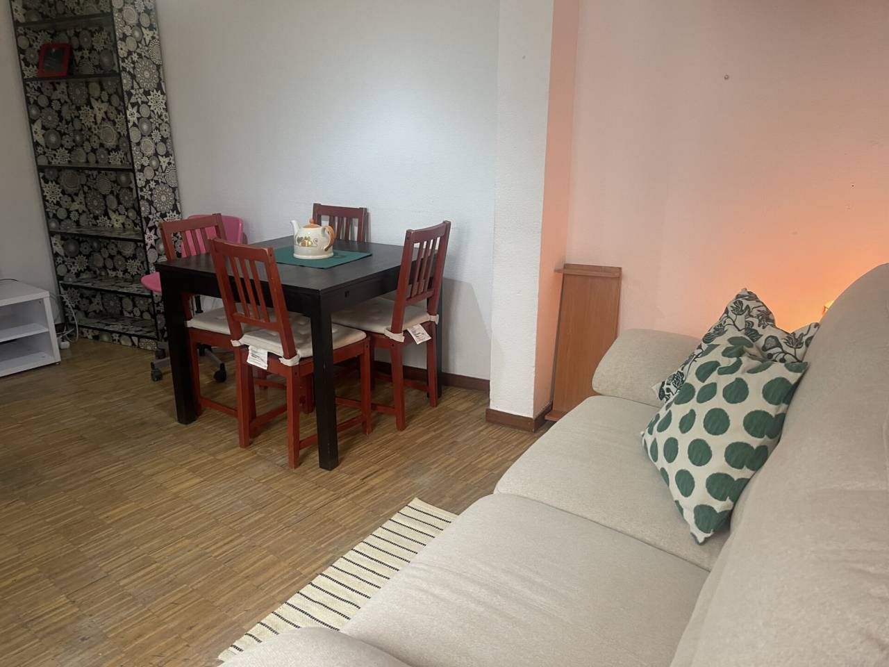Dining room of Apartment to rent in  Toledo Capital  with Heating, Parquet flooring and Furnished
