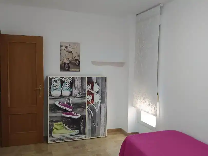 Schlafzimmer von Wohnung zur Miete in Alboraya mit Klimaanlage