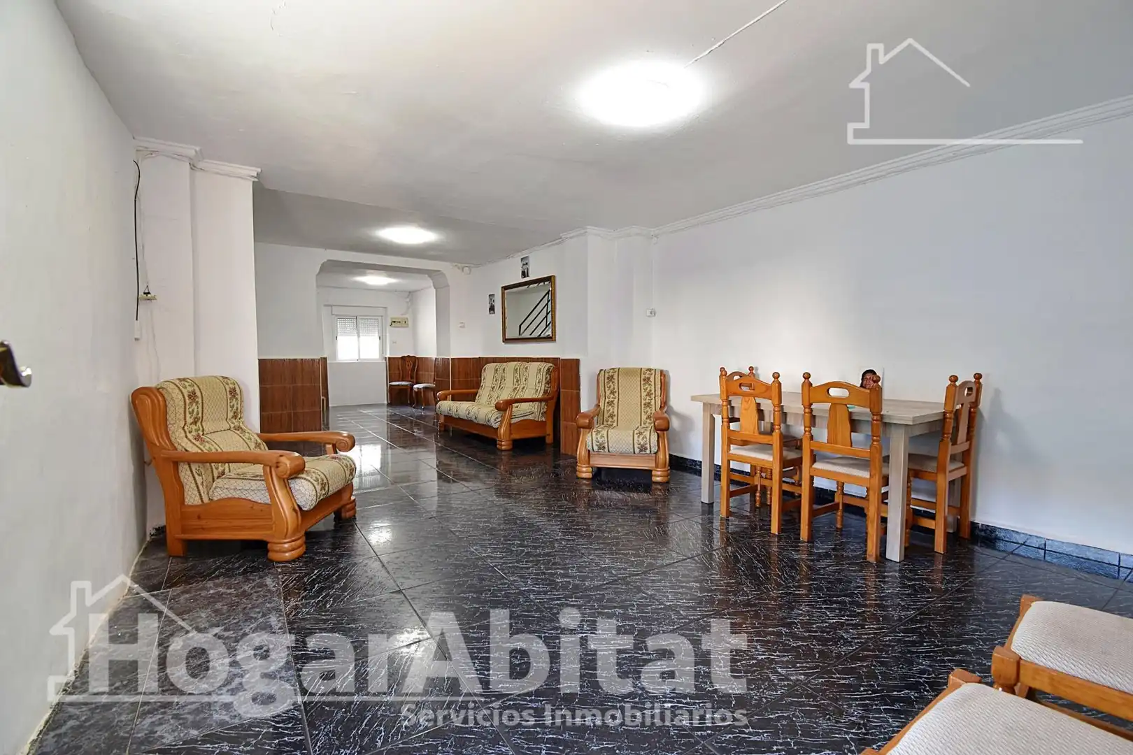 Living room of Houses for sale in Oliva  with Air Conditioner, Heating and Terrace