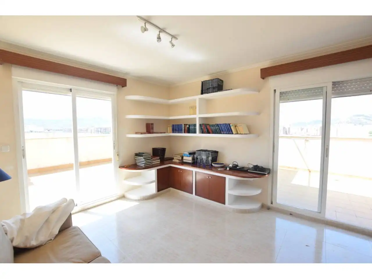 Sala d'estar de Pis de lloguer en Cartagena amb Aire condicionat i Terrassa