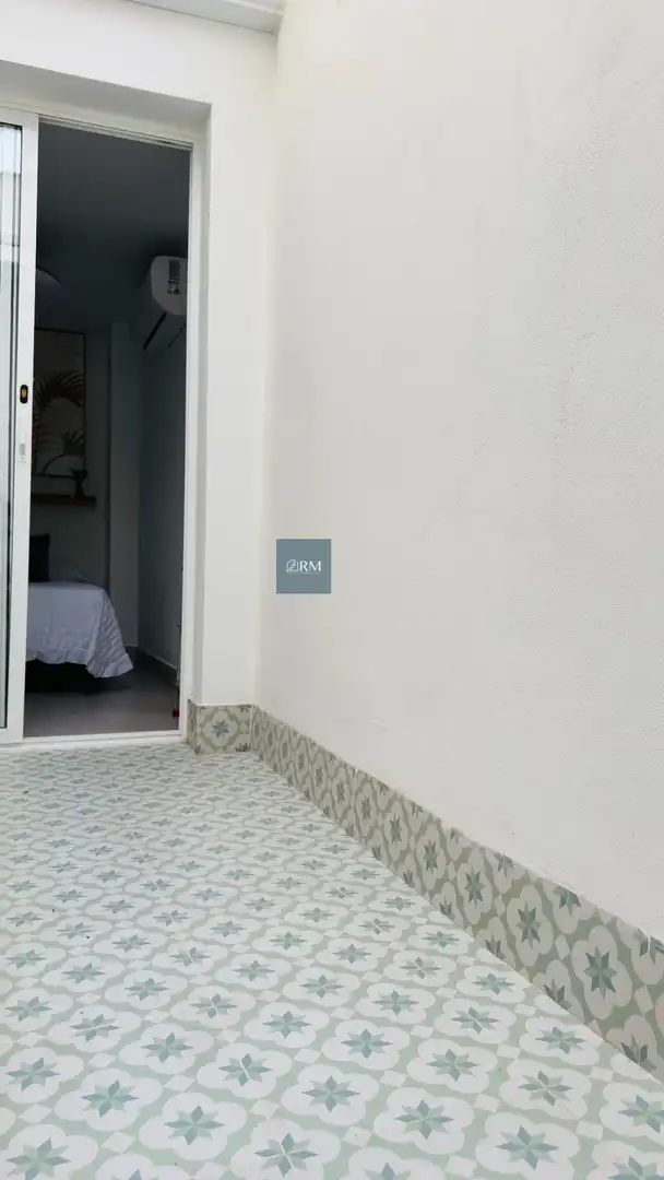 Terraza de Apartamento de alquiler en Sanlúcar de Barrameda con Aire acondicionado, Amueblado y Balcón