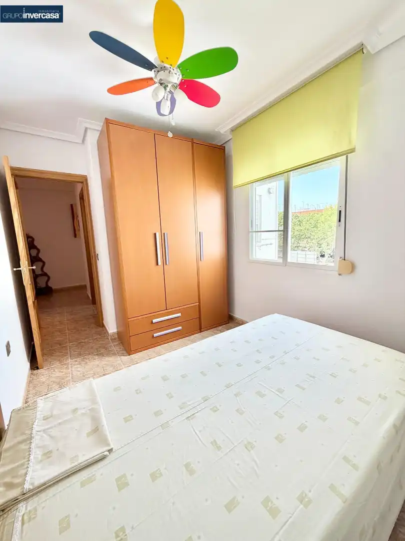Bedroom of Flat for rent in Quart de Poblet  with Air Conditioner, Furnished and Balcony