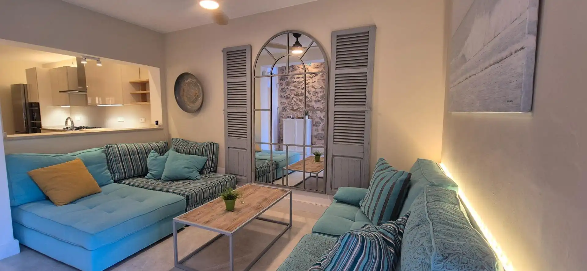 Sala de estar de Finca rústica en venta en Alaró con Aire acondicionado, Calefacción y Terraza