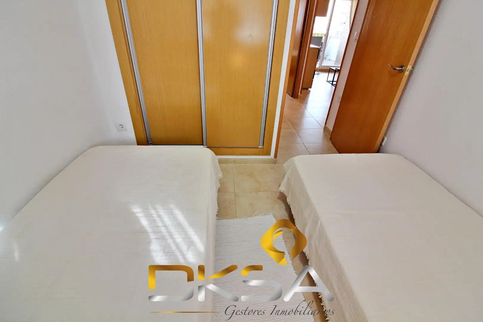 Bedroom of Apartments for rent in Oropesa del Mar / Orpesa  with Air Conditioner, Heating and Private garden