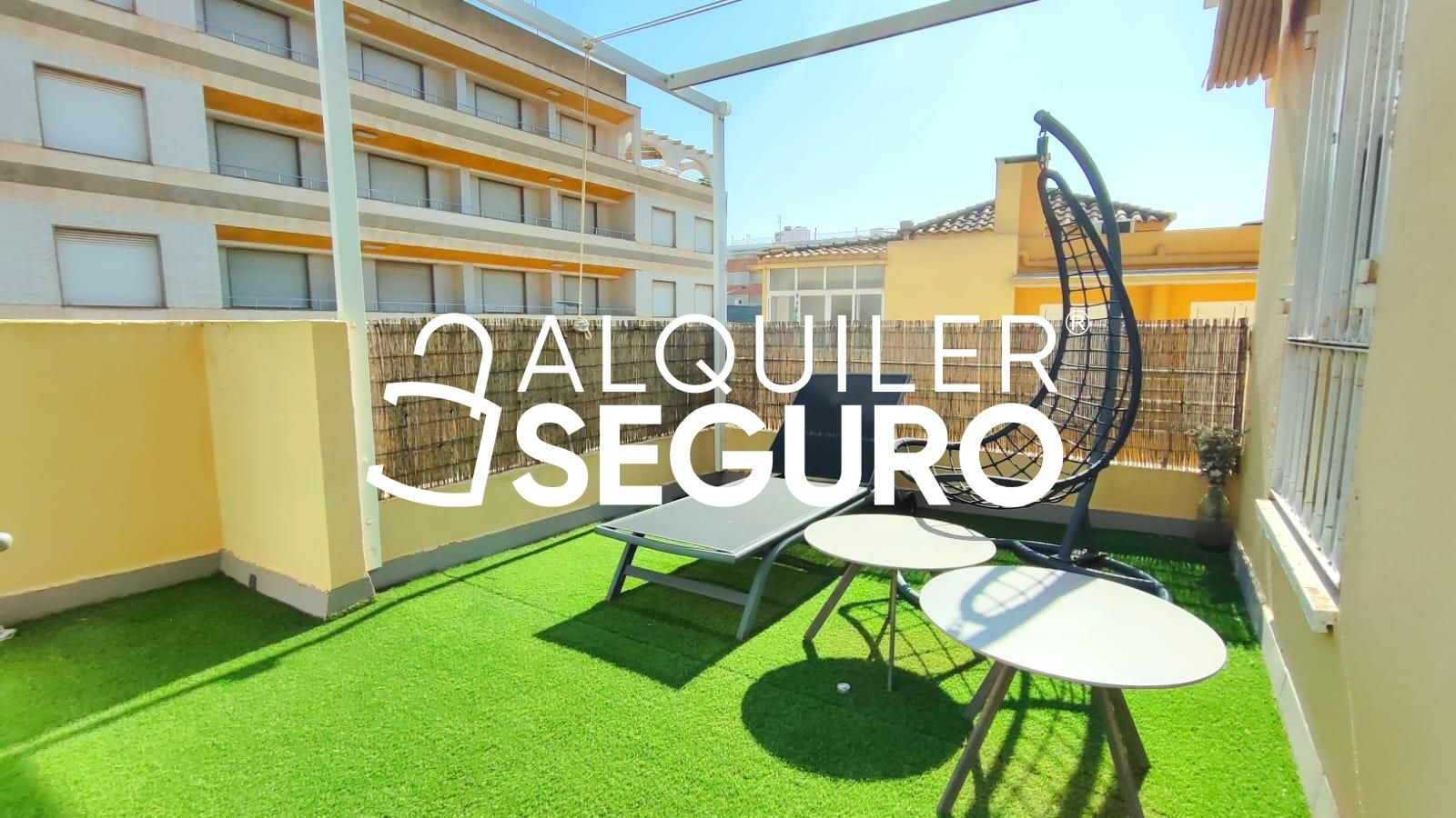 Terrace of Flat to rent in Benetússer  with Air Conditioner and Terrace