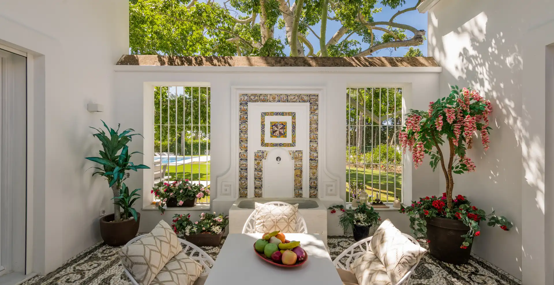 Jardín de Casa o chalet en venta en Marbella con Aire acondicionado, Jardín privado y Terraza