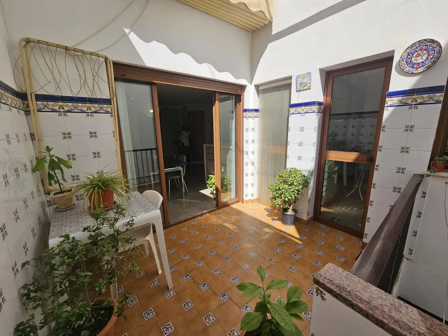 Balcony of Houses for sale in Sueca  with Air Conditioner, Terrace and Storage room