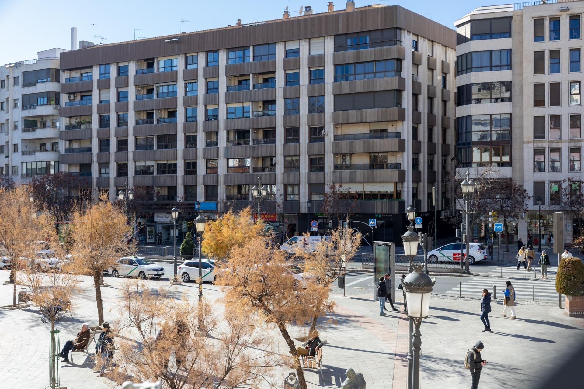 Exterior view of Flat for sale in  Granada Capital  with Air Conditioner, Heating and Terrace