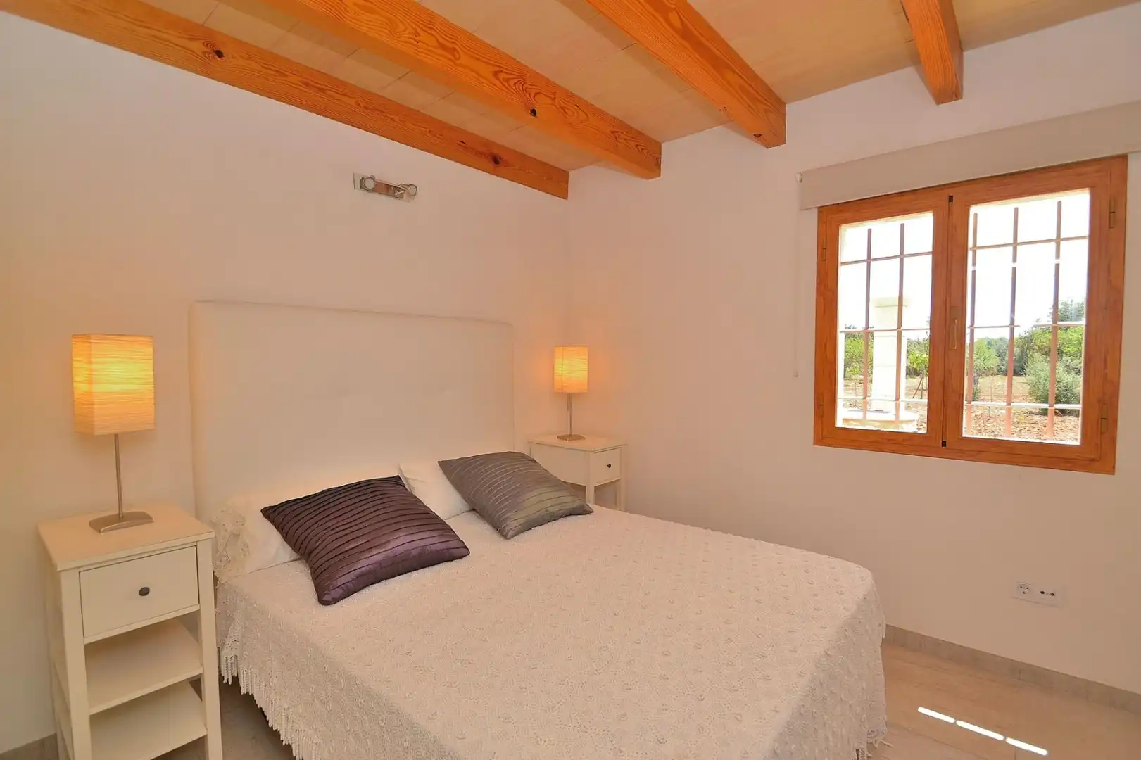 Bedroom of Country homes for rent in Llubí  with Private garden, Terrace and Swimming Pool