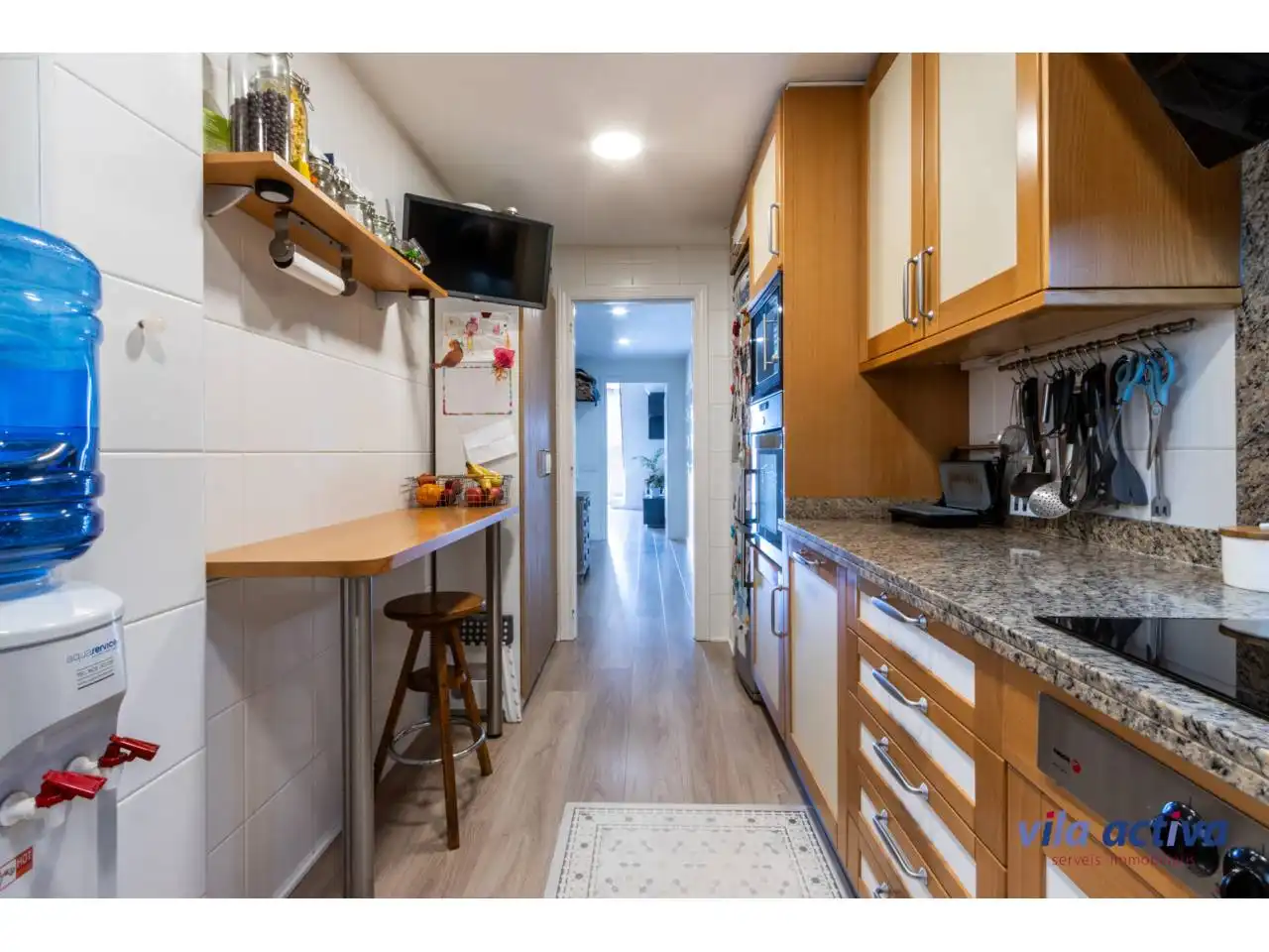 Cuina de Dúplex en venda en Terrassa amb Aire condicionat, Calefacció i Parquet