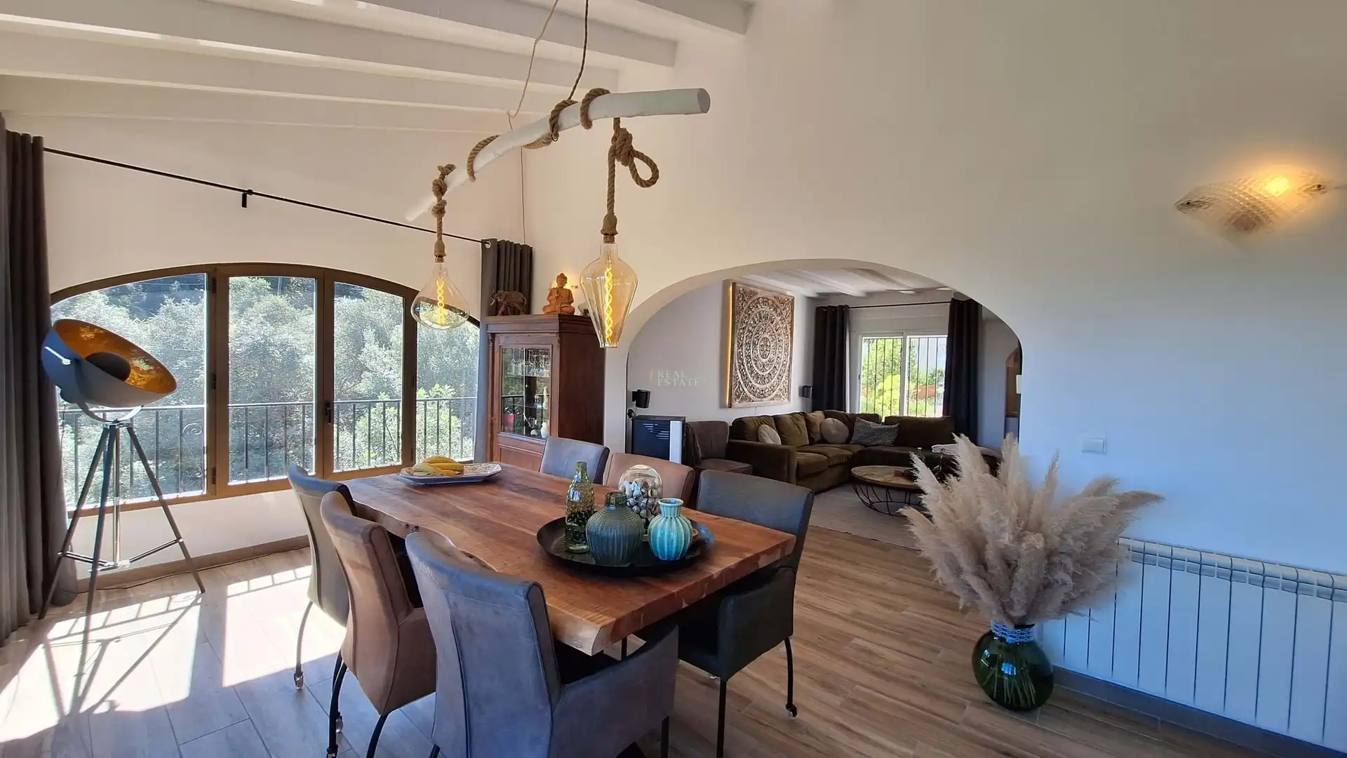 Dining room of Houses for sale in Benidoleig  with Air Conditioner, Heating and Terrace