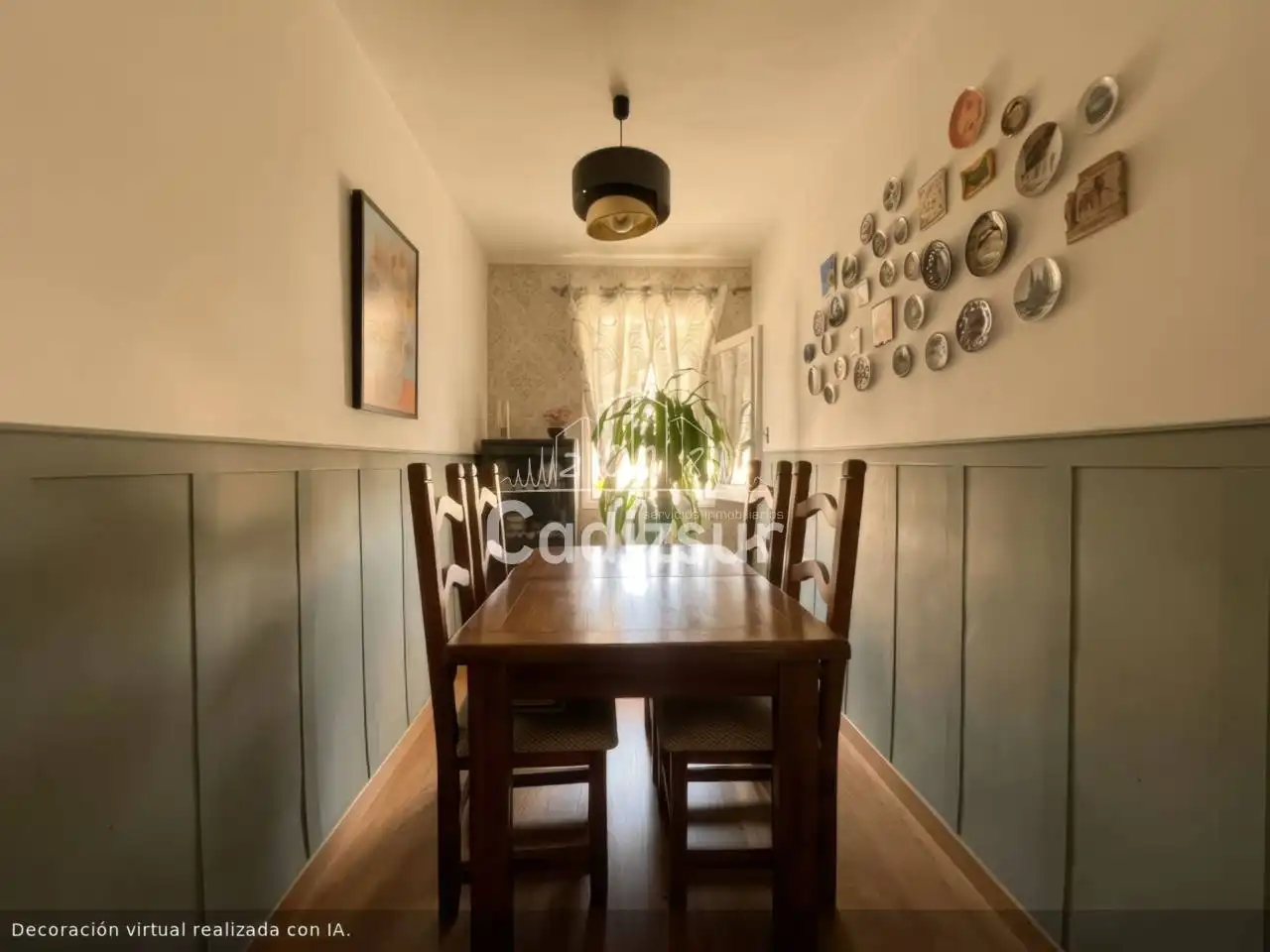 Dining room of Flat for sale in San Fernando  with Air Conditioner, Parquet flooring and Terrace
