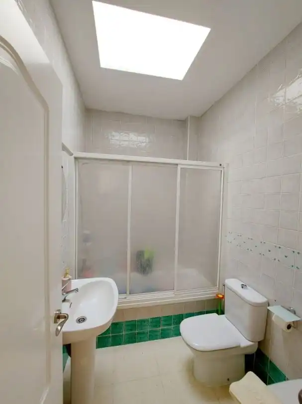 Bathroom of Flat for sale in Brenes  with Air Conditioner, Storage room and Balcony
