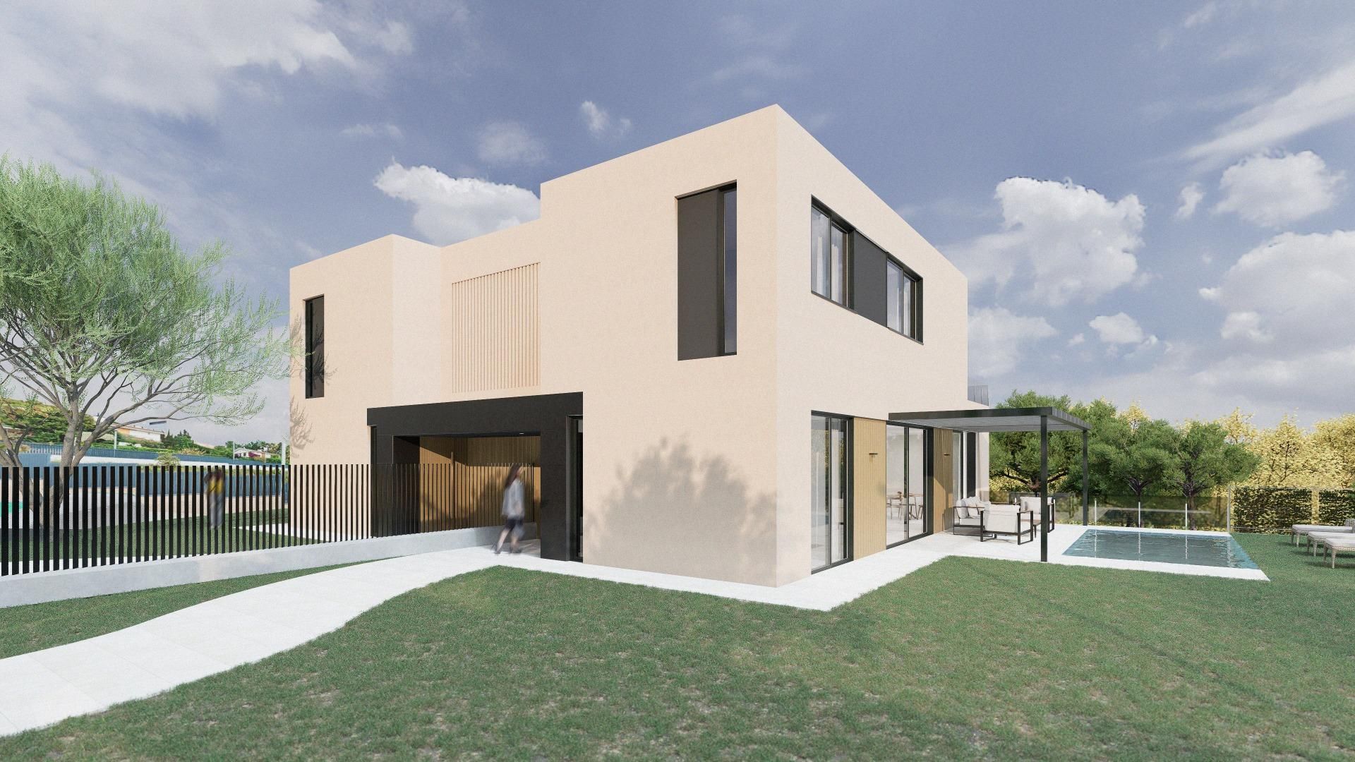 Vista exterior de Casa o xalet en venda en Sant Andreu de Llavaneres amb Aire condicionat, Calefacció i Jardí privat