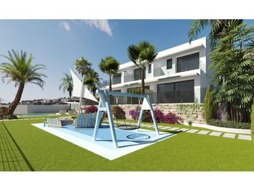 Casa a schiera con piscina in vendita a Golf Bahía