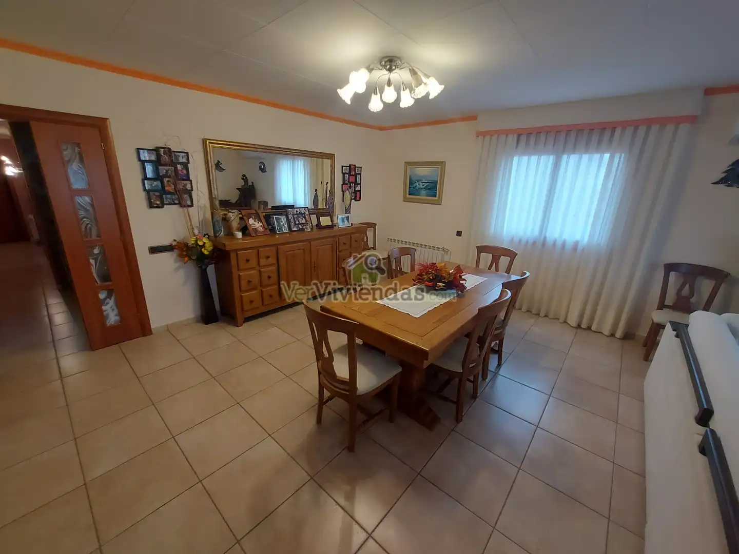 Menjador de Casa o xalet en venda en Vallirana amb Aire condicionat, Calefacció i Jardí privat