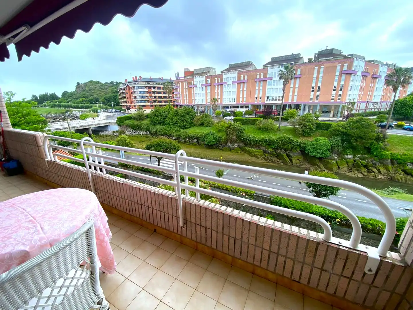 Terrace of Flat for sale in Castro-Urdiales  with Heating, Private garden and Parquet flooring