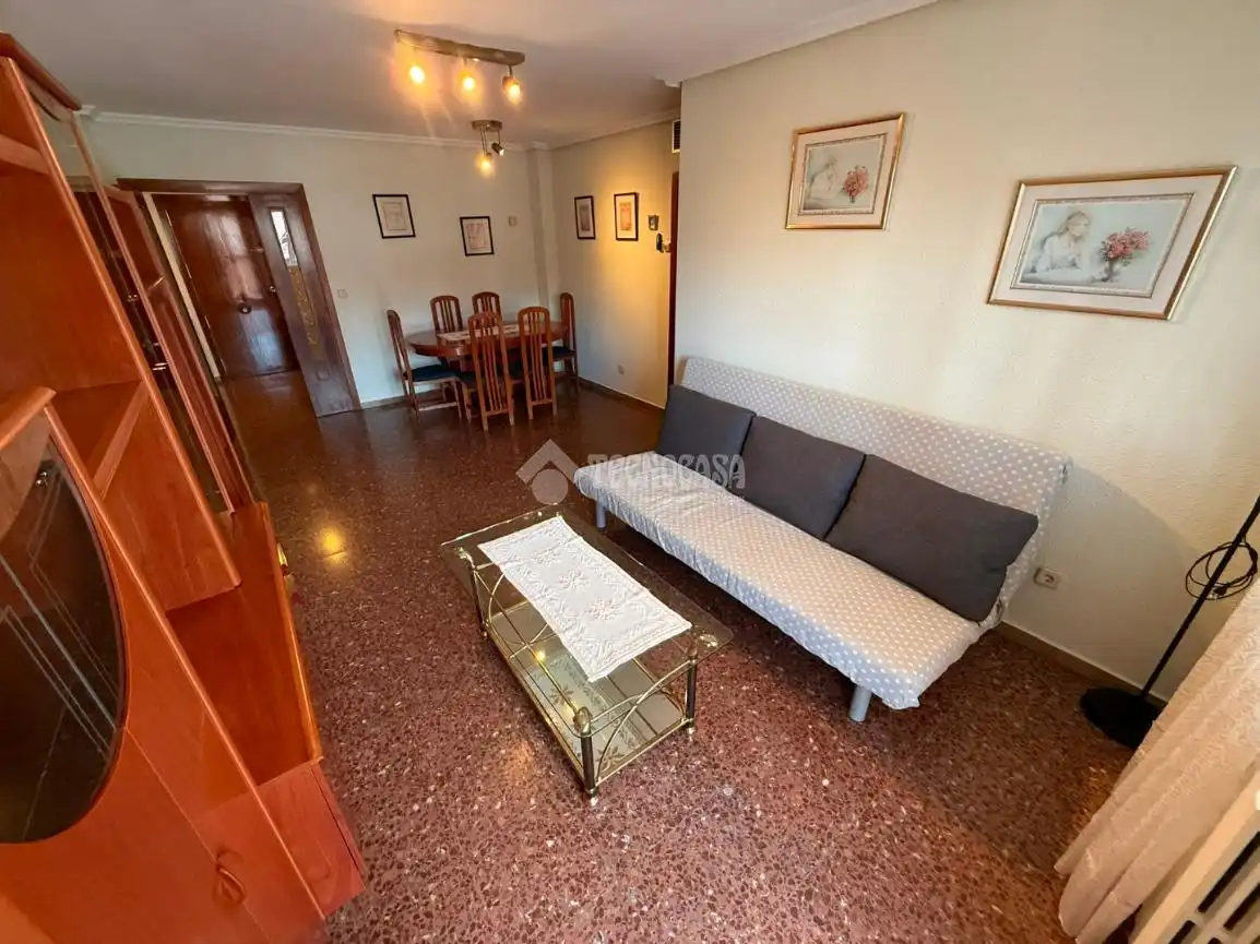 Sala de estar de Piso en venta en Zaragoza con Aire acondicionado, Calefacción y Balcón