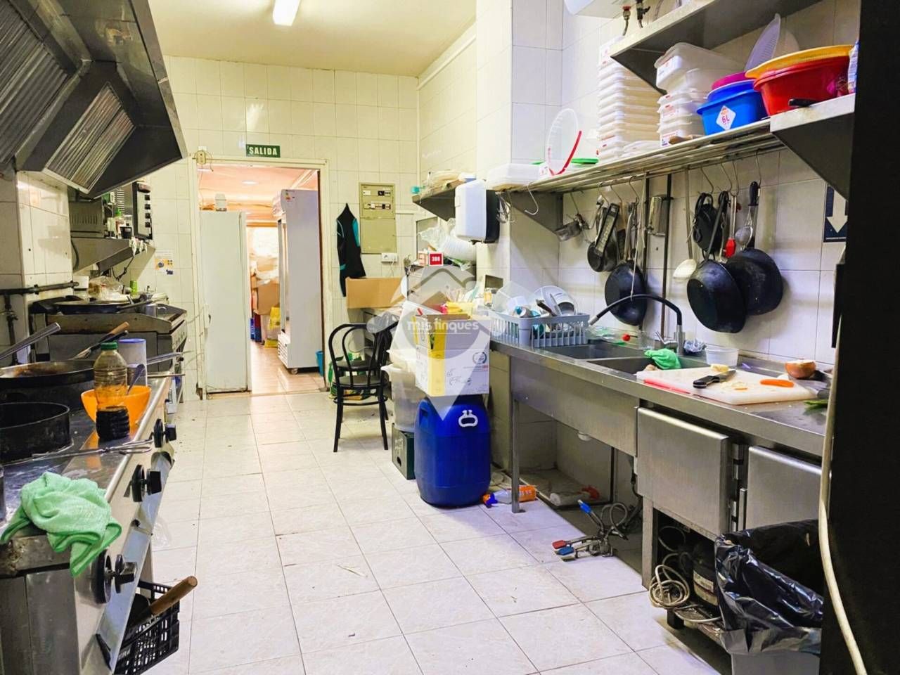 Kitchen of Premises for sale in Sabadell  with Air Conditioner and Alarm