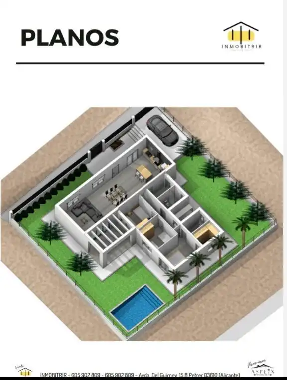 Casa o xalet en venda en Aspe amb Calefacció, Jardí privat i Terrassa