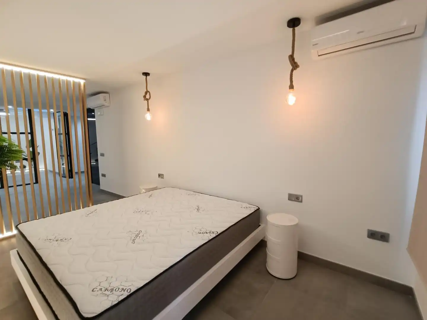 Schlafzimmer von Wohnung zur Miete in Castellón de la Plana / Castelló de la Plana mit Klimaanlage und Heizung