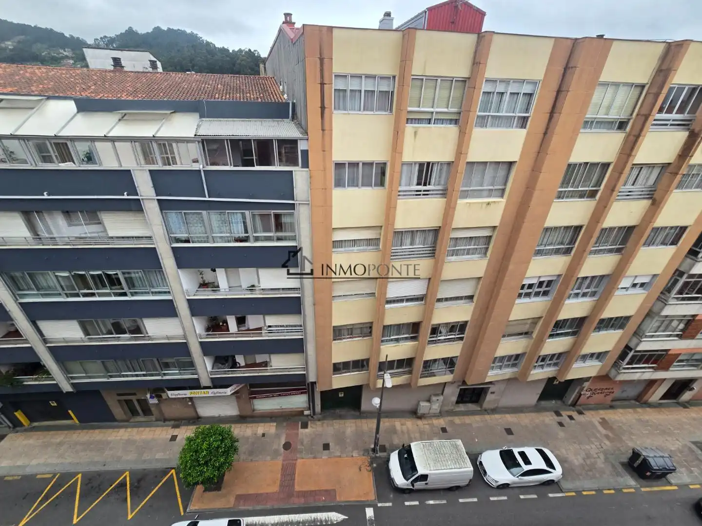 Vista exterior de Piso en venta en Vilagarcía de Arousa con Calefacción y Terraza