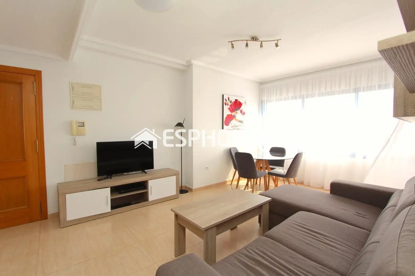 Sala de estar de Apartamento en venta en Guardamar del Segura con Aire acondicionado, Calefacción y Terraza